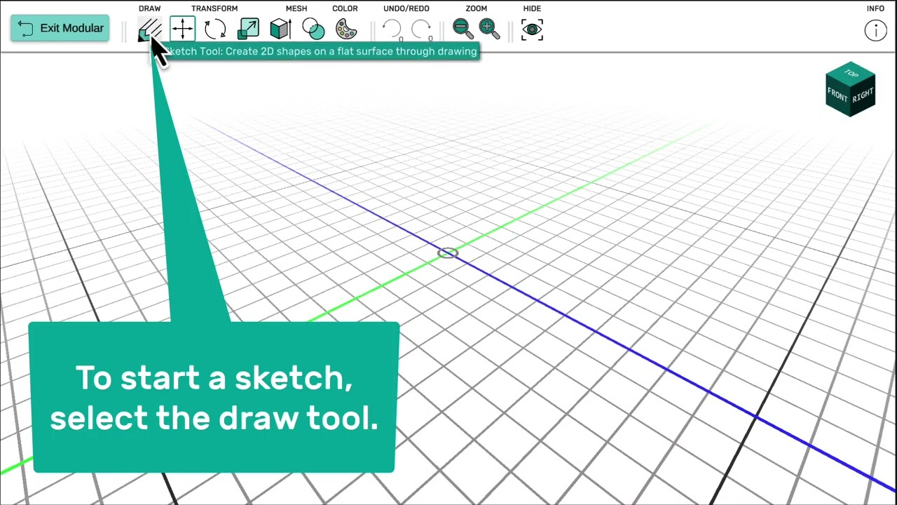 Draw Tool Tutorial: Makers Empire Advanced Module