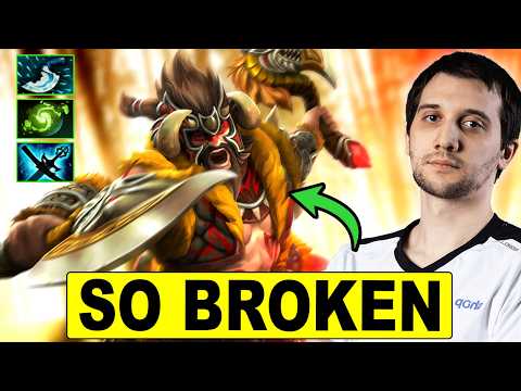 Arteezy's Beast Master Carry is Pretty BROKEN