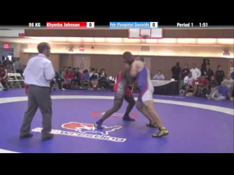 GR 96 KG - Khymba Johnson vs Pete Gounaridis
