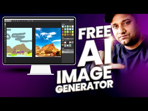 High Quality FREE AI Image Generator NVIDIA CANVAS Nvidia Canvas Tutorial