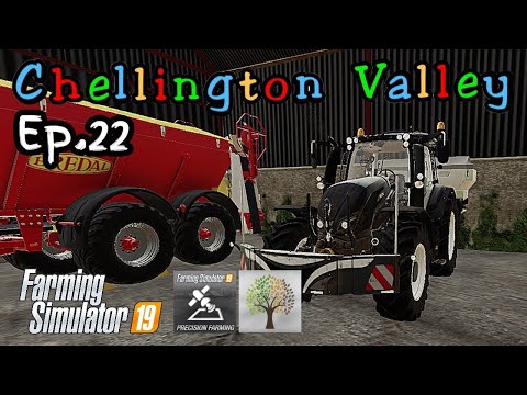Chellington Valley - Working In the Grassland - Ep.22 - Xbox Timelapse Farming Simulator 19 FS19