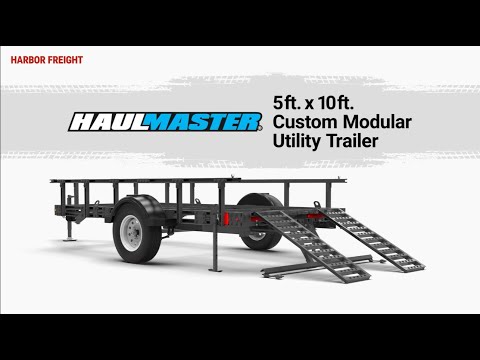 Introducing the Haul-Master 5'x10' Custom Modular Utility Trailer