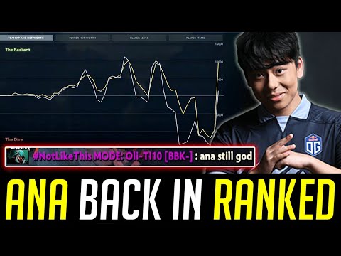 "Ana still God" - Legend back in Ranked Games DOTA 2