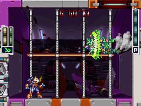 Mega Man ZX Advent - Aeolus Vs Atlas (Grey, No Damage, Expert Mode)