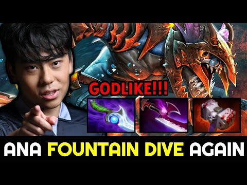 ANA Fountain Dive again with his Favourite Hero Slark