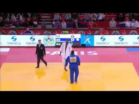 Teddy Riner (FRA) vs Oscar Brayson (CUB) +100kg Judo Grand Slam Paris 2013