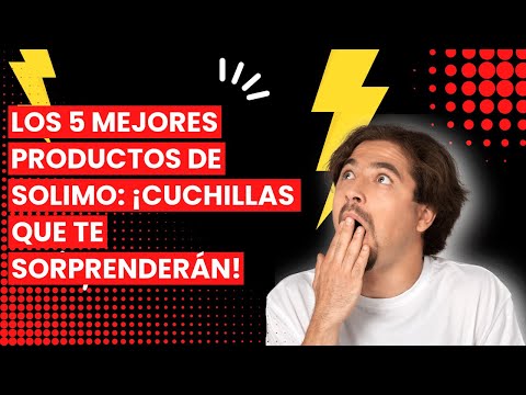 【Solimo cuchillas】Los 5 mejores productos de Solimo: ¡cuchillas que te sorprenderán! ✅