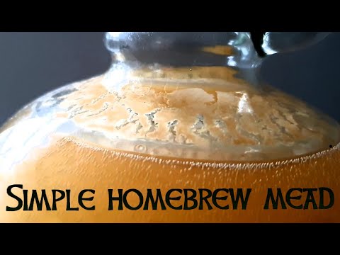 How to make a simple homebrew mead