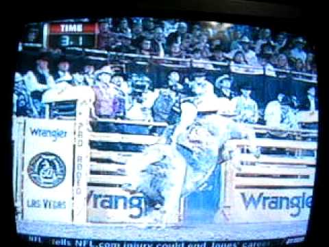 MIKE MOORE go rd WINNER 2008 NFR 7rd