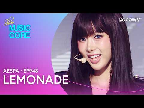 aespa - LEMONADE | Music Core EP948 | KOCOWA+