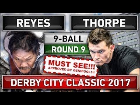 Thriller Match!!! Efren Bata Reyes v Shannon Daulton ᴴᴰ 2017 Derby City Classic One-Pocket