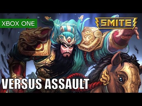 SMITE Gameplay Xbox One Assault Versus as Guan Yu - Stop horsing around