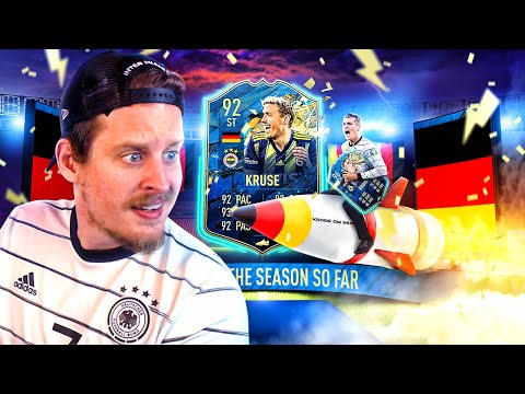 THIS CARD IS NUTS! 92 TEAM OF THE SEASON KRUSE PLAYER REVIEW! FIFA 20 Ultimate Team