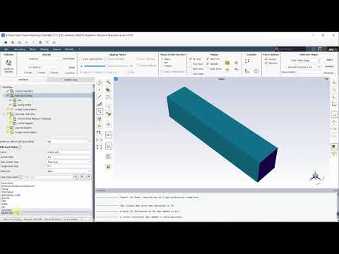 Meshing Using the Fluent Mesher for the Aerodynamic Analysis of a Solar Car - Part 2