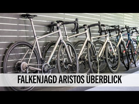Premiere! Die komplette Aristos Gravel Serie von Falkenjagd Titan Bikes - übersichtlich kurz erklärt