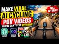 How To Make AI Cycling POV Videos People Can T Stop Watching Full Tutorial