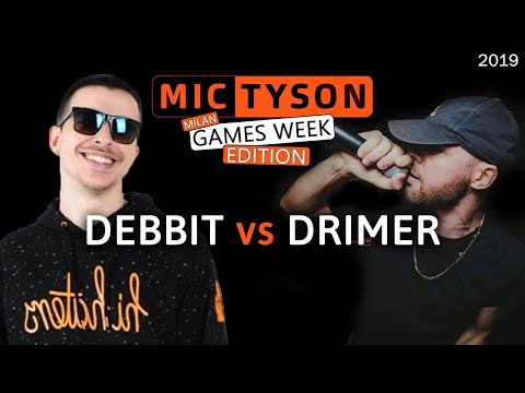 DEBBIT vs DRIMER - Mic Tyson SPECIAL EDITION MilanGamesWeek 2019 Freestyle