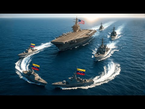 Venezuela Tried to BLOCK the US Navy Carrier Strike Group — BIG MISTAKE