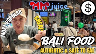 Bali Cheap Safe To Eat Authentic Indonesian Food: MM Juice