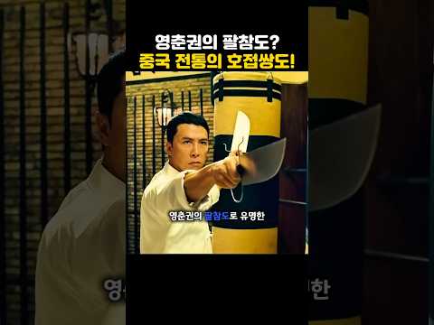 영춘권의 팔참도? 중국 전통의 호첩쌍도!