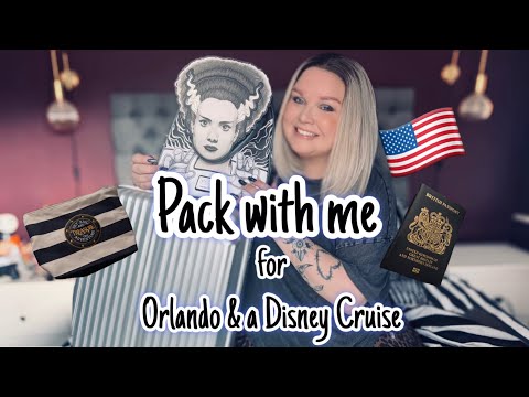 Thumbnail for PACK WITH ME 🧳Orlando Parks & Disney Treasure Cruise| September 2025 