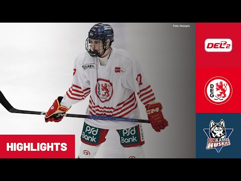 DEL2: Düsseldorfer EG vs. EC Kassel Huskies I Highlights