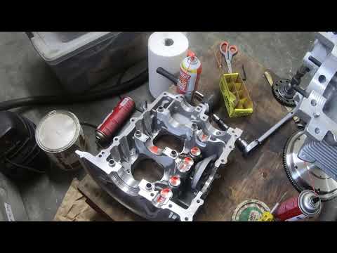 2332 VW Air-cooled Stroker Motor - Video 09 - Loc-Tite Cam Bolts and Prepare Lifters and Case Halves