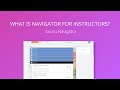 What Is Navigator For Instructors