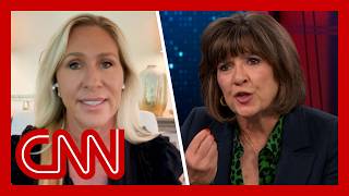 MTG tells Amanpour when she began seeing Trump change