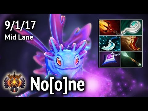 Noone Puck Mid Lane. Full game. Dota 2