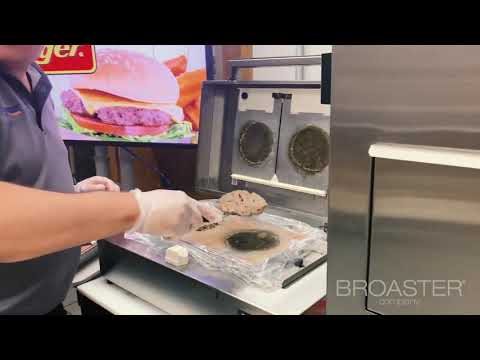 Broaster Instant Burger