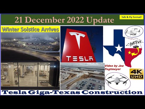 Doom & Gloom? No time for that FUD here! 21 December 2022 Giga Texas Construction Update (07:30 AM)