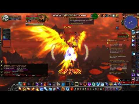Warmane Firelands 25-man Heroic 4.3.4 Mage soloing Alysrazor