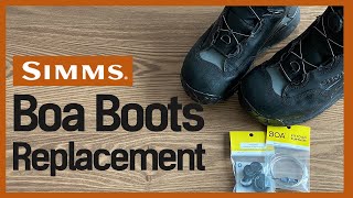 Download lagu [Flyflanet 102] [Fishing Tutorial] Simms Rivertek Boa Boots Replacement_M2 Lace mp3
