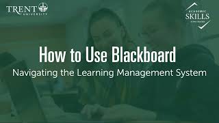 Navigating Blackboard