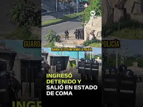 🚨 INGRESÓ DETENIDO Y SALIÓ EN ESTADO DE COMA 🏥