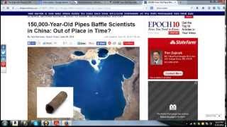 150,000-Year-Old Pipes Baffle Scientists