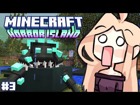 Help there are TERRIFIANT (??) PARASITES in Minecraft 🏝️💀 Horror island #3