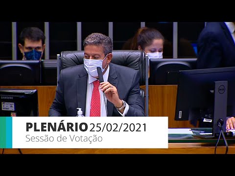 Plenário - Votação da PEC sobre imunidade parlamentar é adiada para amanhã - 25/02/2021
