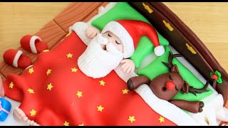 Christmas Cake Idea by Cakes StepbyStep