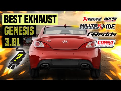 Hyundai Genesis Exhaust Sound 3.8L V6 🔥 Straight Pipe,Turbo,Muffler Delete,Review,Borla,Stock,HKS+