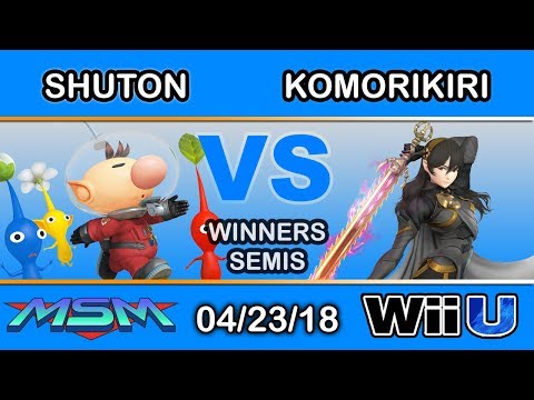 MSM 143 - Shuton (Olimar) Vs. 2GG | komorikiri (Cosmos) Winners Semis - Smash 4