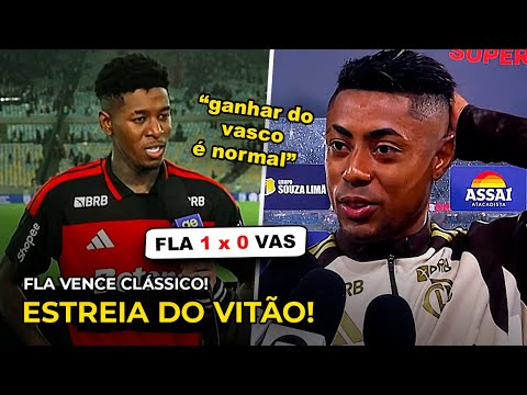 AS PRIMEIRAS PALAVRAS DE VITÃO APÓS ESTREIA COM VITÓRIA CONTRA O VASCO