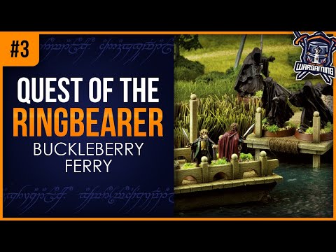 Quest of the Ringbearer. Buckleberry Ferry Scenario. MESBG Battle Report