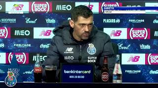A pergunta sobre Francisco Conceição que deixou o treinador do FC Porto com um sorriso na cara