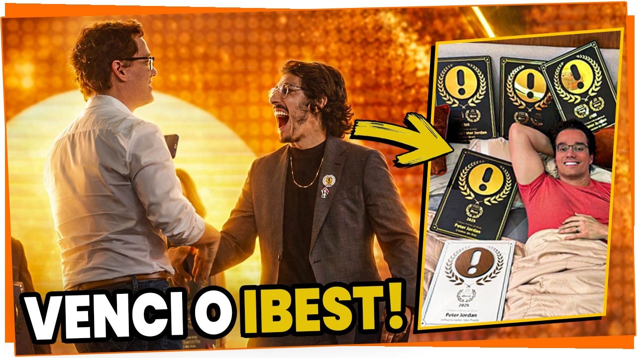 VOLTAMOS PARA O BRASIL E GANHEI VARIOS PREMIOS NO IBEST