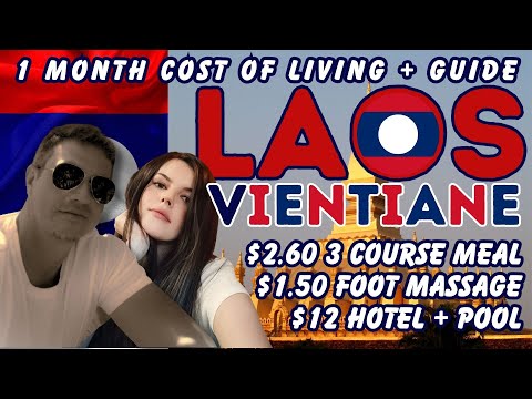 CHEAPEST COUNTRY IN ASIA? LAOS VIENTIANE COST OF LIVING & TRAVEL GUIDE 🇱🇦
