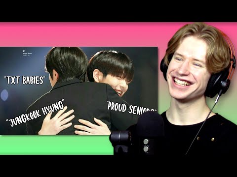 HONEST REACTION to bts being supportive and proud hyungs to txt