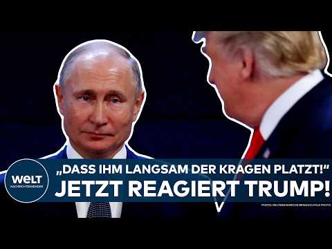 UKRAINE-KRIEG: Überraschung! "Es verschiebt sich etwas in der Wahrnehmung von Donald Trump!"