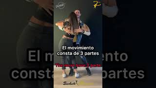 ONDAS LATERALES DE BACHATA SENSUAL POR JUAN GARCÍA Y SARA (Explicación)